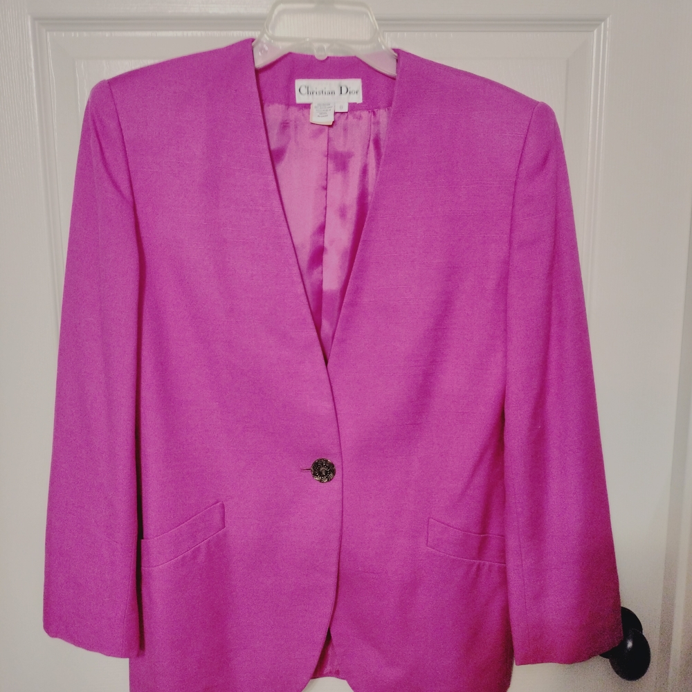 Vintage Christian Dior Suit - Picture 1 of 7